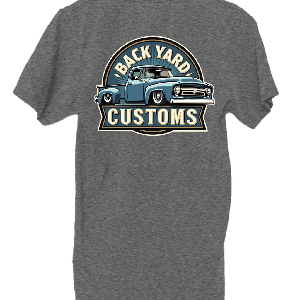 Charcoal Grey Heather - BACK