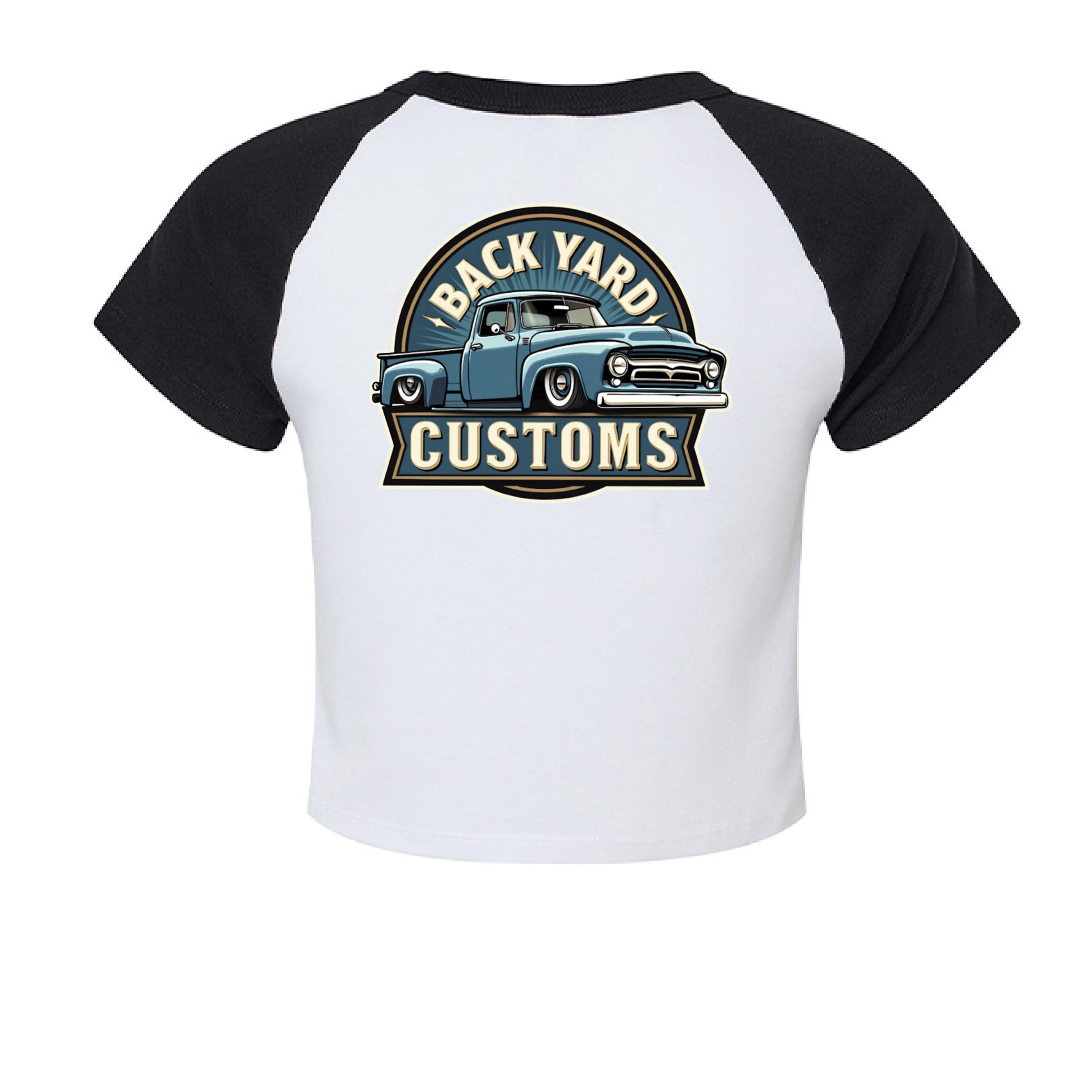 WHITE/ BLACK - BACK