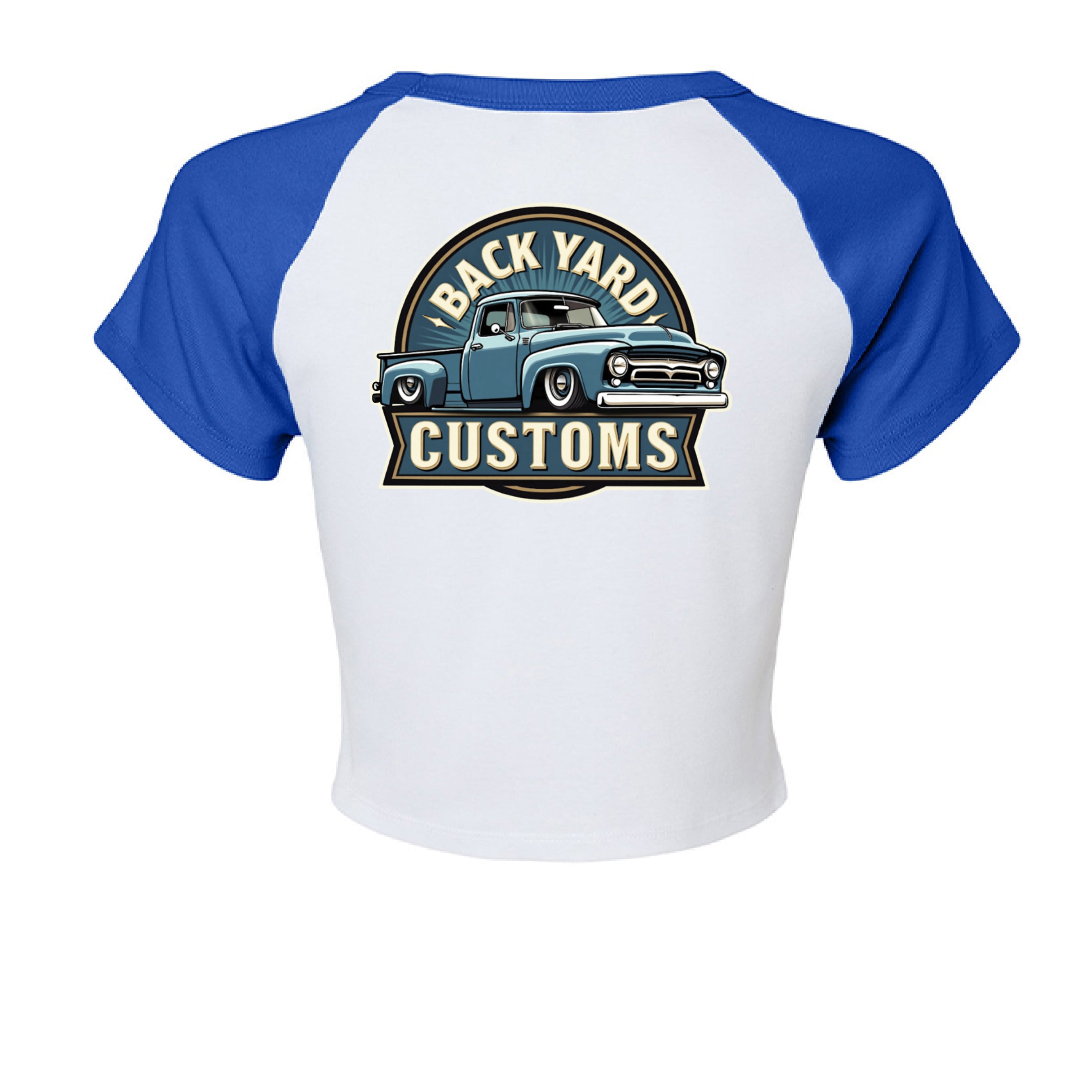 WHITE/ TR ROYAL - BACK