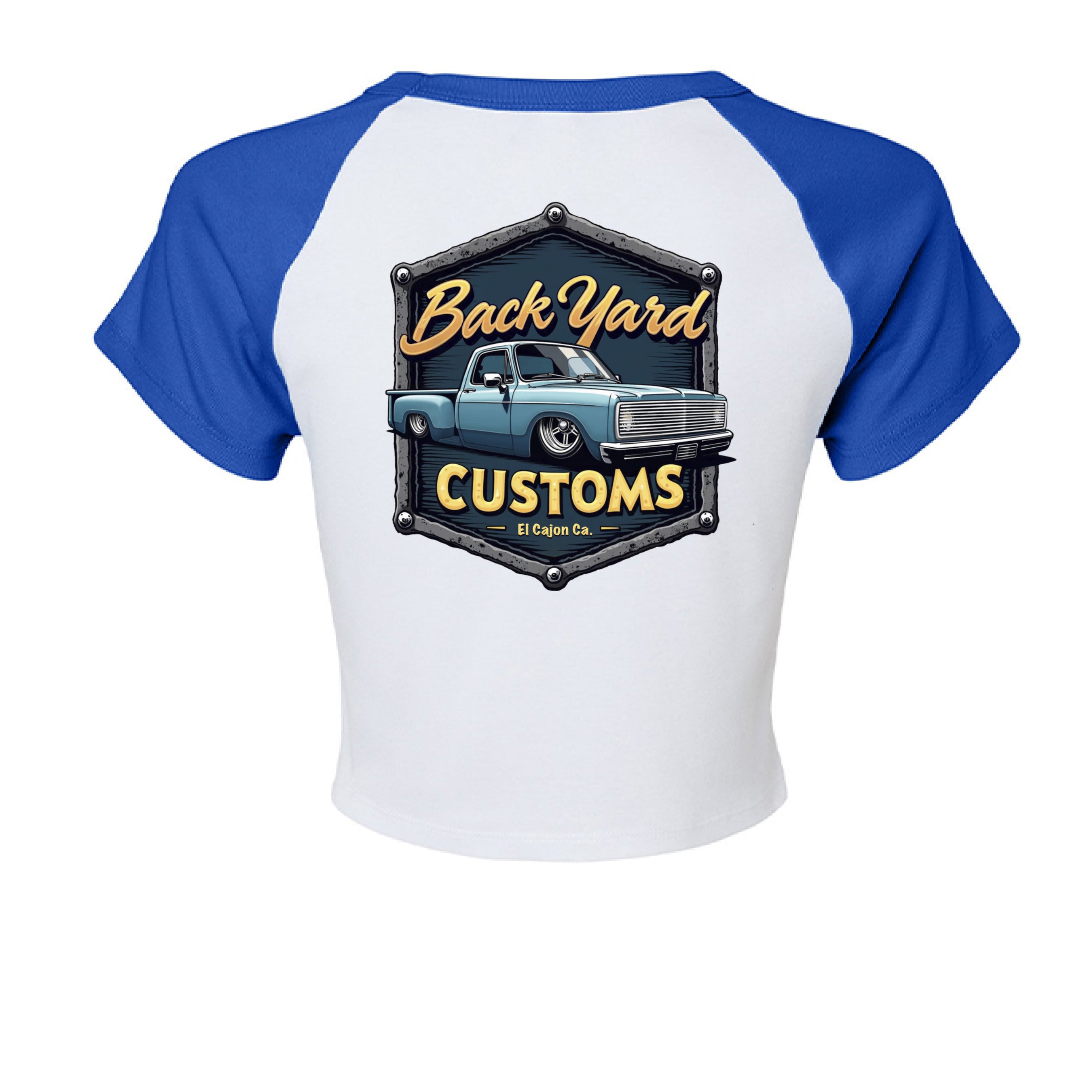 WHITE/ TR ROYAL - BACK