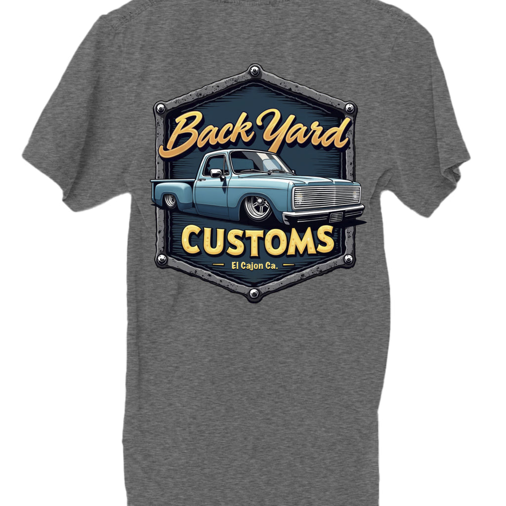 Charcoal Grey Heather - BACK