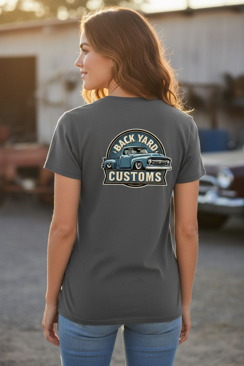 F100 Womens V-neck